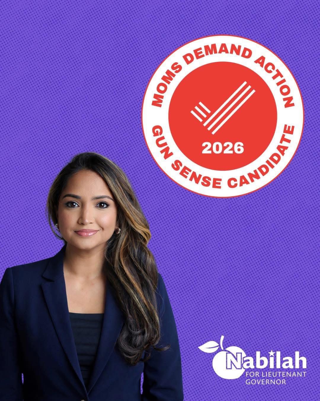 Mom's Demand Action endorsement for Nabilah Parkes